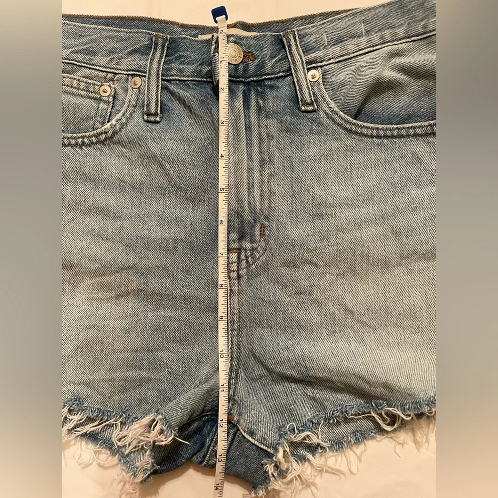 Madewell Jeans  Blue Denim Short size 27 - Picture 13 of 14